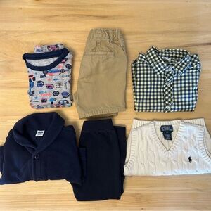 Baby Ralph Lauren Cardigan Vest & more 6 piece Bundle